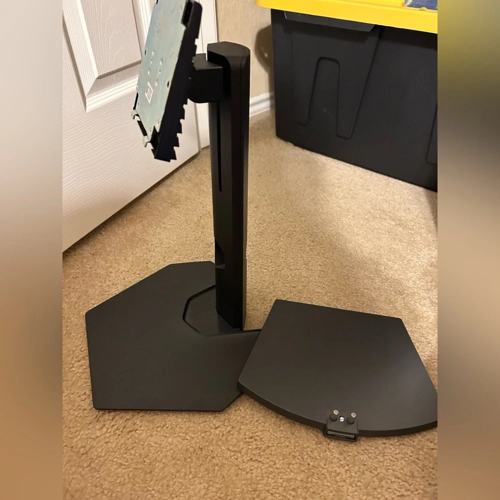 Dell Black Adjustable gaming Monitor Stand